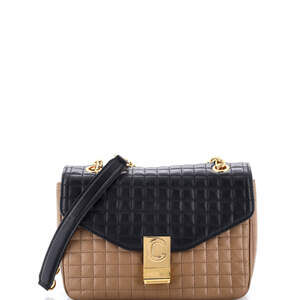 Celine C Bag Quilted Leather Medium #257216C91B